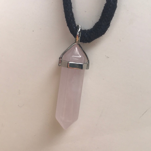 Rose Quartz Necklace - Picture 1 of 4